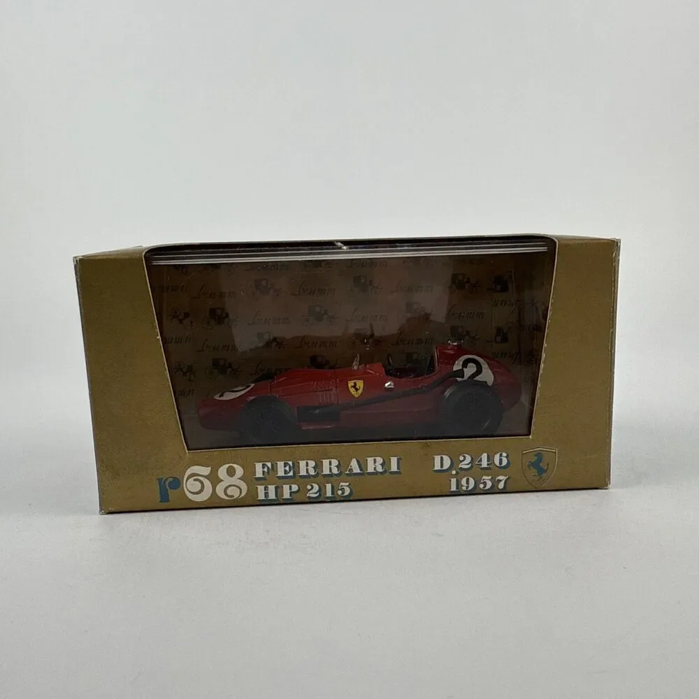 Brumm 1:43 1957 Ferrari D246 HP215 R68 Red #2